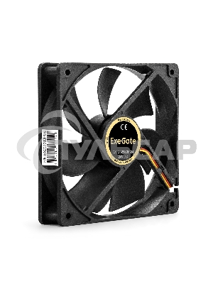 Вентилятор для корпуса ExeGate EX12025S3P-24 черный, 120 мм, 2100 об/мин, 35 дБ, 3 pin