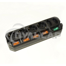 Сетевой удлинитель Most A10 1.6м (6 розеток) черный (пакет ПЭ) Сетевой удлинитель Most A10 1.6м (6 розеток) черный (пакет ПЭ)