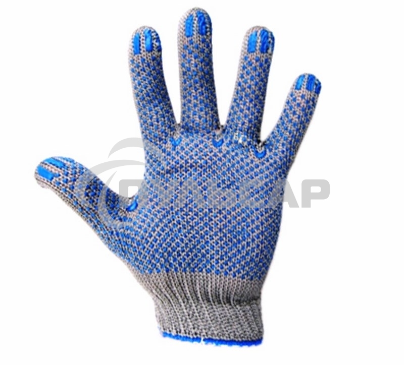 Перчатки х/б с покрытием ПВХ (