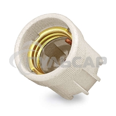 Патрон электрич. E27 керамич. подвесной 4А 250В с этикеткой UNIVersal 5565341 Патрон электрич. E27 керамич. подвесной 4А 250В с этикеткой UNIVersal 5565341