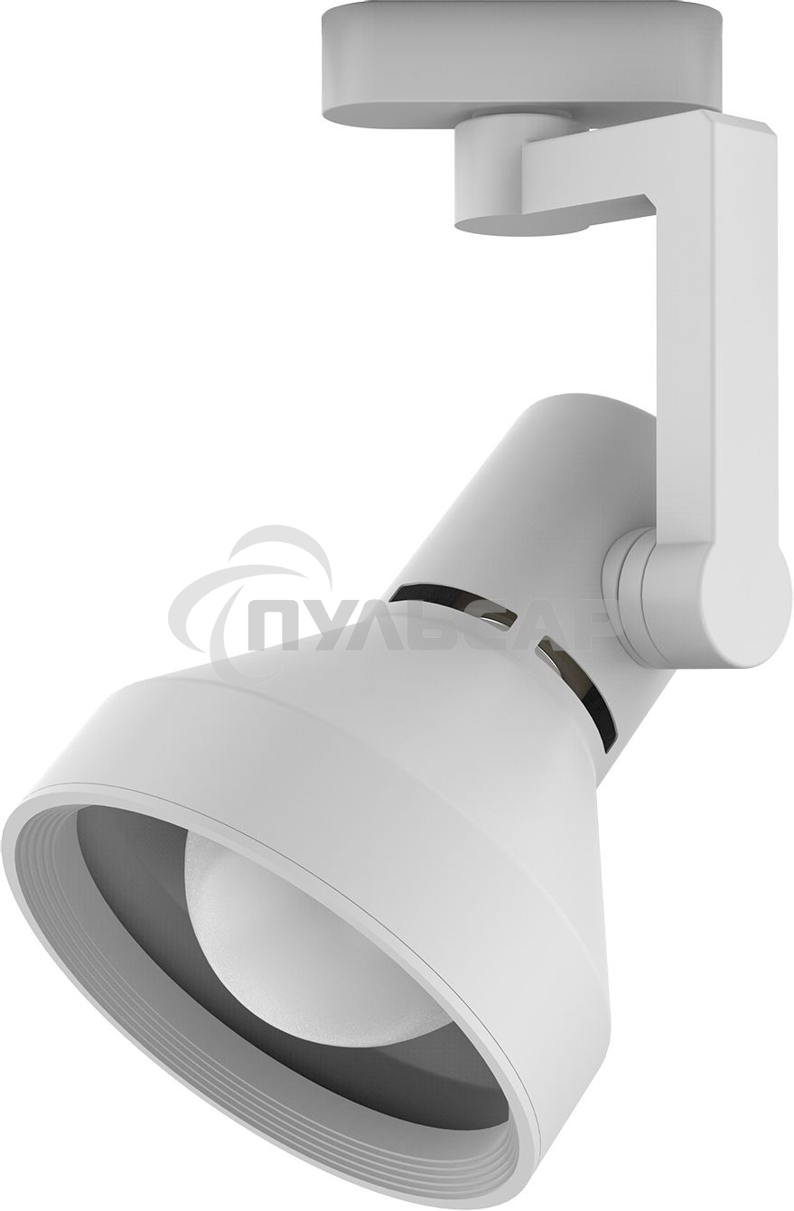 Светильник трековый конус Gauss E27 220V IP20 112*230мм белый однофазный