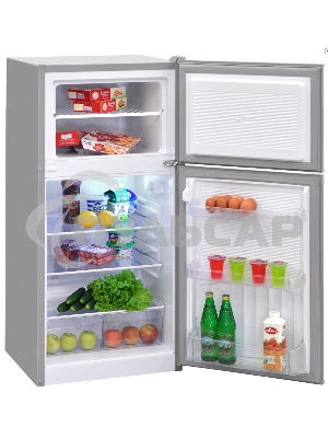 Холодильник Nordfrost NRT 143 132 серый двухкамерный 139/51 л морозилка сверху, капельная система