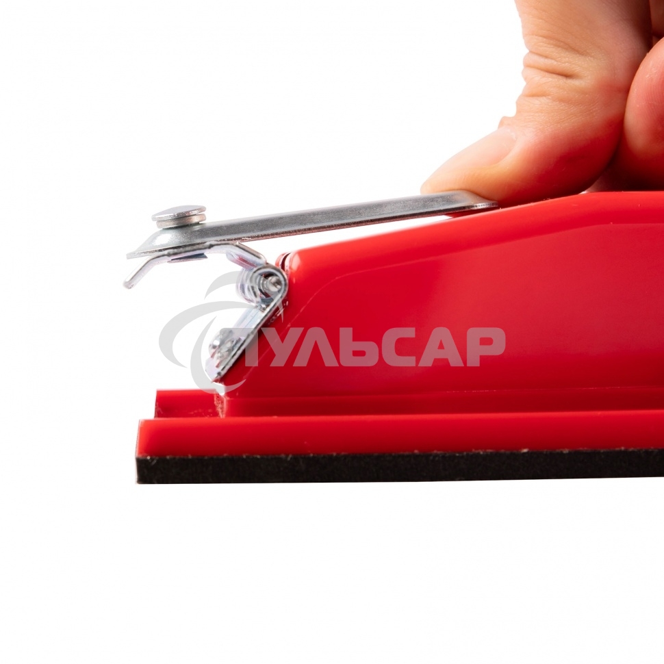 Брусок для шлифования Matrix 210 х 105 мм, пластиковый с зажимами