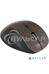 Мышь беспроводная Qumo Office Elite M55 коричневый, 2400 dpi, радиоканал, USB, кнопки - 6