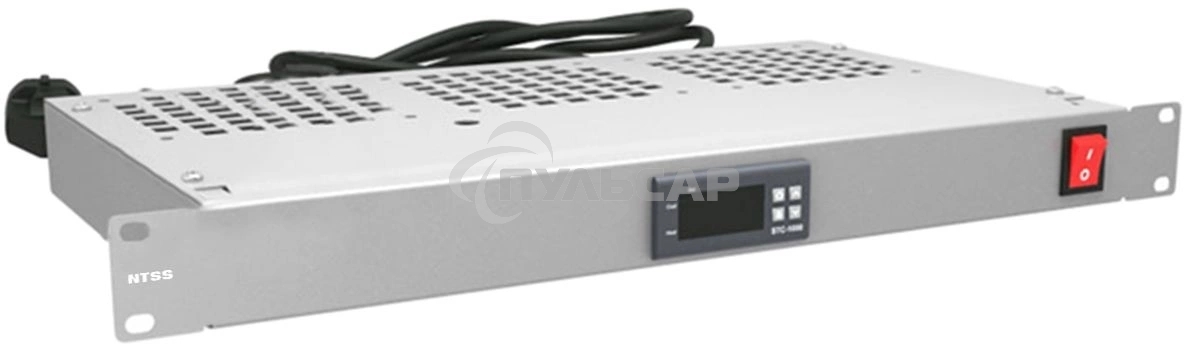 Модуль вентиляторный NTSS (NTSS-FAN3/19T) 3 вент. с термостатом с контроллером серый