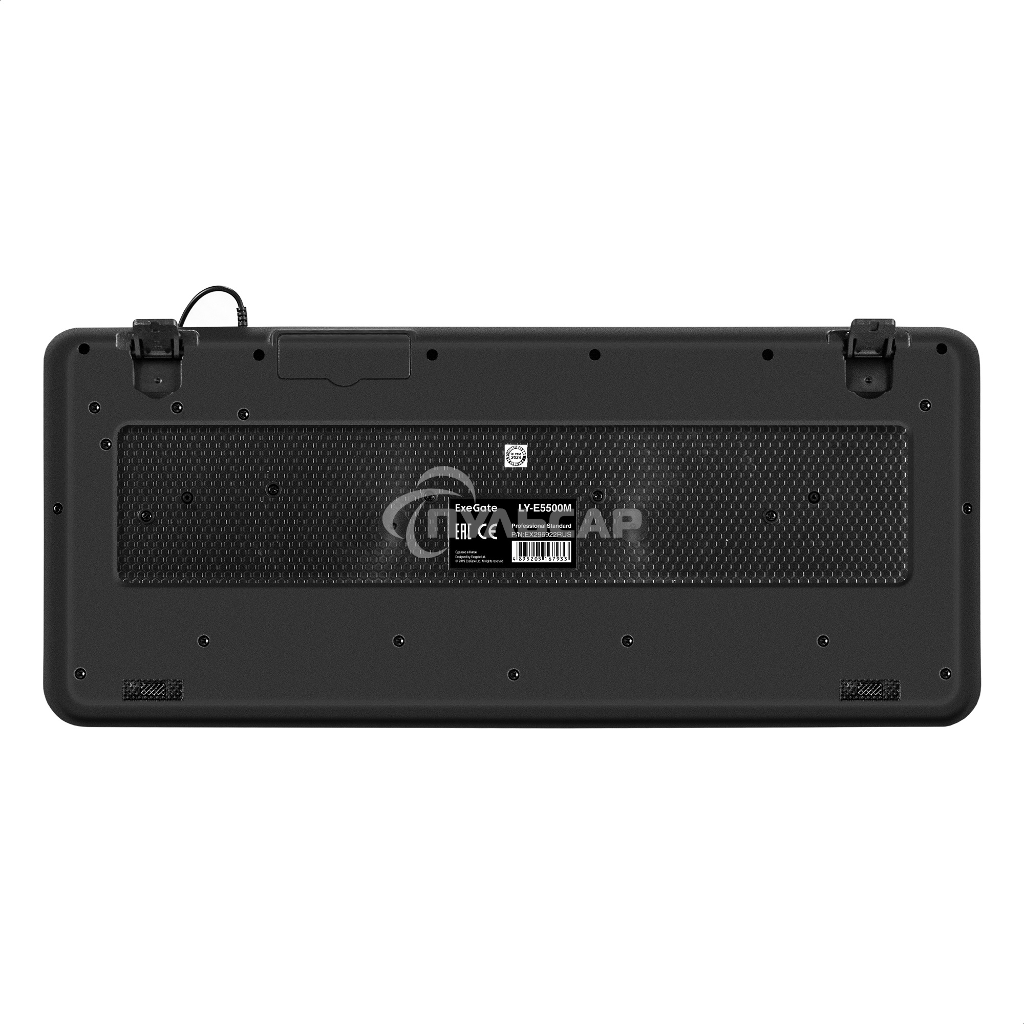 Клавиатура проводная ExeGate Professional Standard LY-E5500M, USB, черный