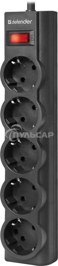 Сетевой фильтр Defender 1.8M ES LARGO 5OUTL.