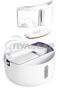 Отпариватель ручной Kitfort КТ-9110-1 2180Вт белый/фиолетовый