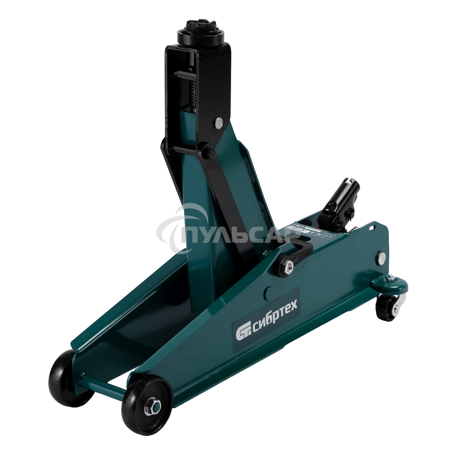 Домкрат гидравлический подкатной Сибртех 3 т, 192-532 мм, SUV