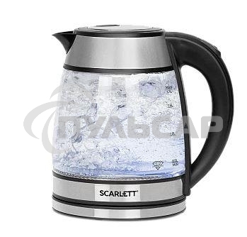 Чайник электрический Scarlett SC-EK27G54 серебристый