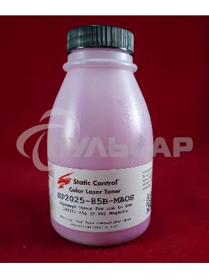 Тонер для принтера Static Control HP LJCP2025 HP2025-85B-MAOS пурпурный (флакон 85гр)