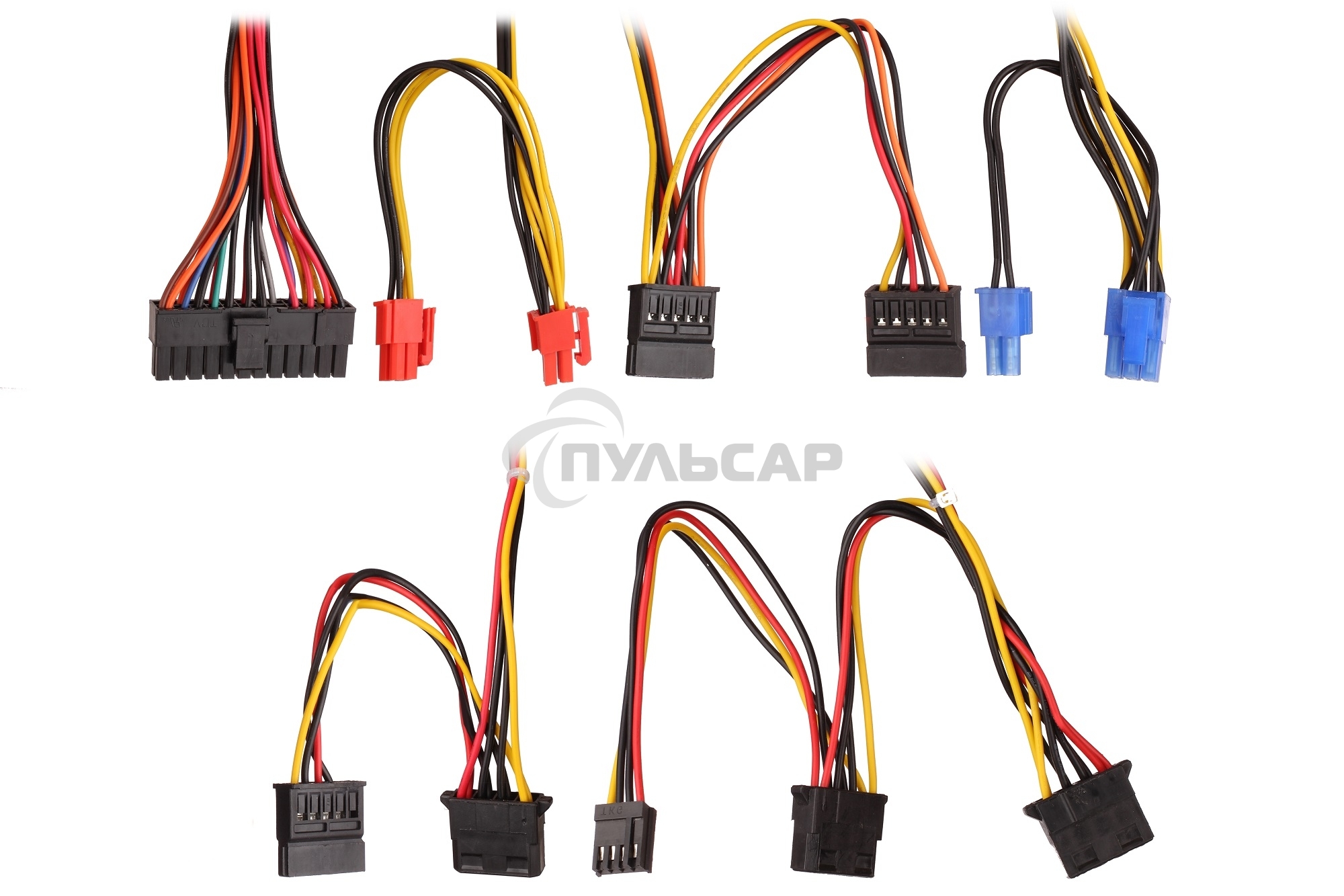 Блок питания ExeGate 550NPX (EX282071RUS-PC), 550Вт, 120мм, черный