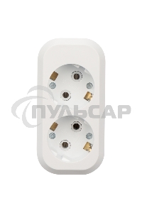 Колодка 2 гнезда с заземлением Rexant