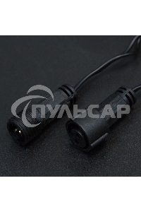 Гирлянда Neon-night Нить 10м, постоянное свечение, черный ПВХ, 24В, Теплый белый