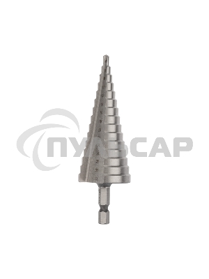 Сверло по металлу ступенчатое 4,0-32,0 мм Kranz