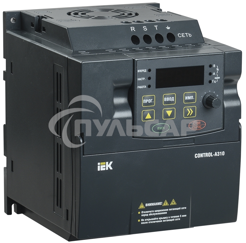 Преобразователь частоты CONTROL-A310 380В 3ф 3.7кВт 8.8А ИЭК CNT-A310D33V037TEZ