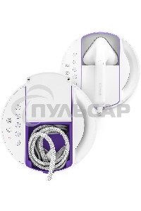 Отпариватель ручной Kitfort КТ-9110-1 2180Вт белый/фиолетовый