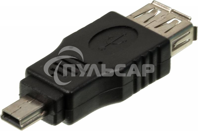 Переходник USB2.0 Ningbo mini USB (m)/USB A (f)
