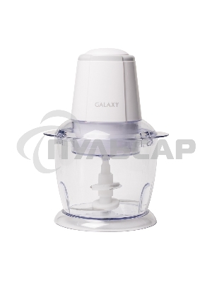 Измельчитель электрический Galaxy Line GL 2358, белый, пластиковая чаша 0,75 л, 400 Вт, импульсный режим
