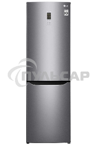 Холодильник LG GA-B419SLGL графит двухкамерный 223/79л морозилка снизу, No Frost