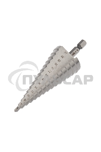 Сверло по металлу ступенчатое 4,0-32,0 мм Kranz