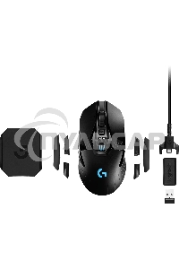 Мышь беспроводная Logitech G903 LIGHTSPEED черный, 25600 dpi, радиоканал, USB, кнопки - 11