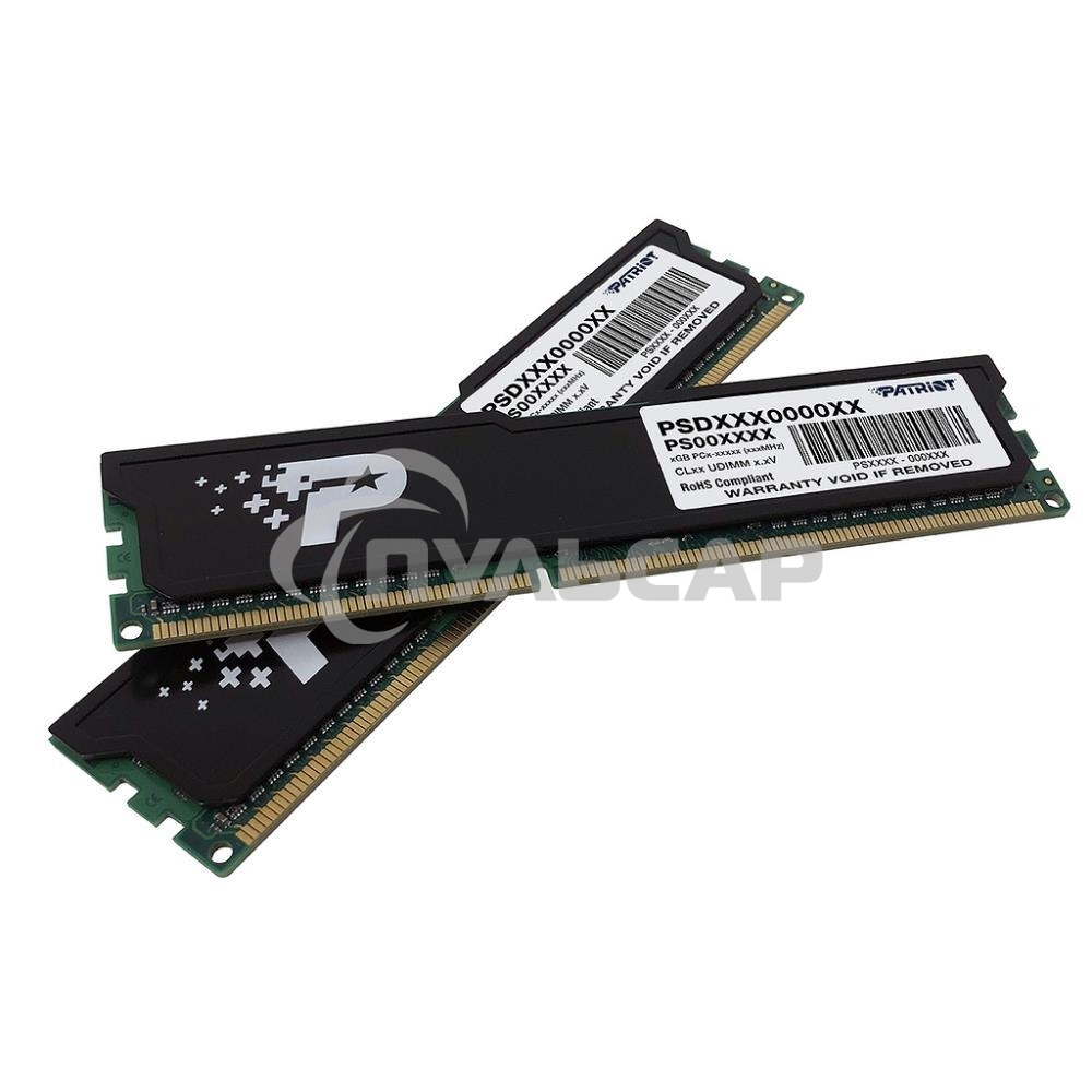 Оперативная память Patriot Signature, DDR4, 32Gb (2x16 Gb), 3200 MHz, CL22, DIMM