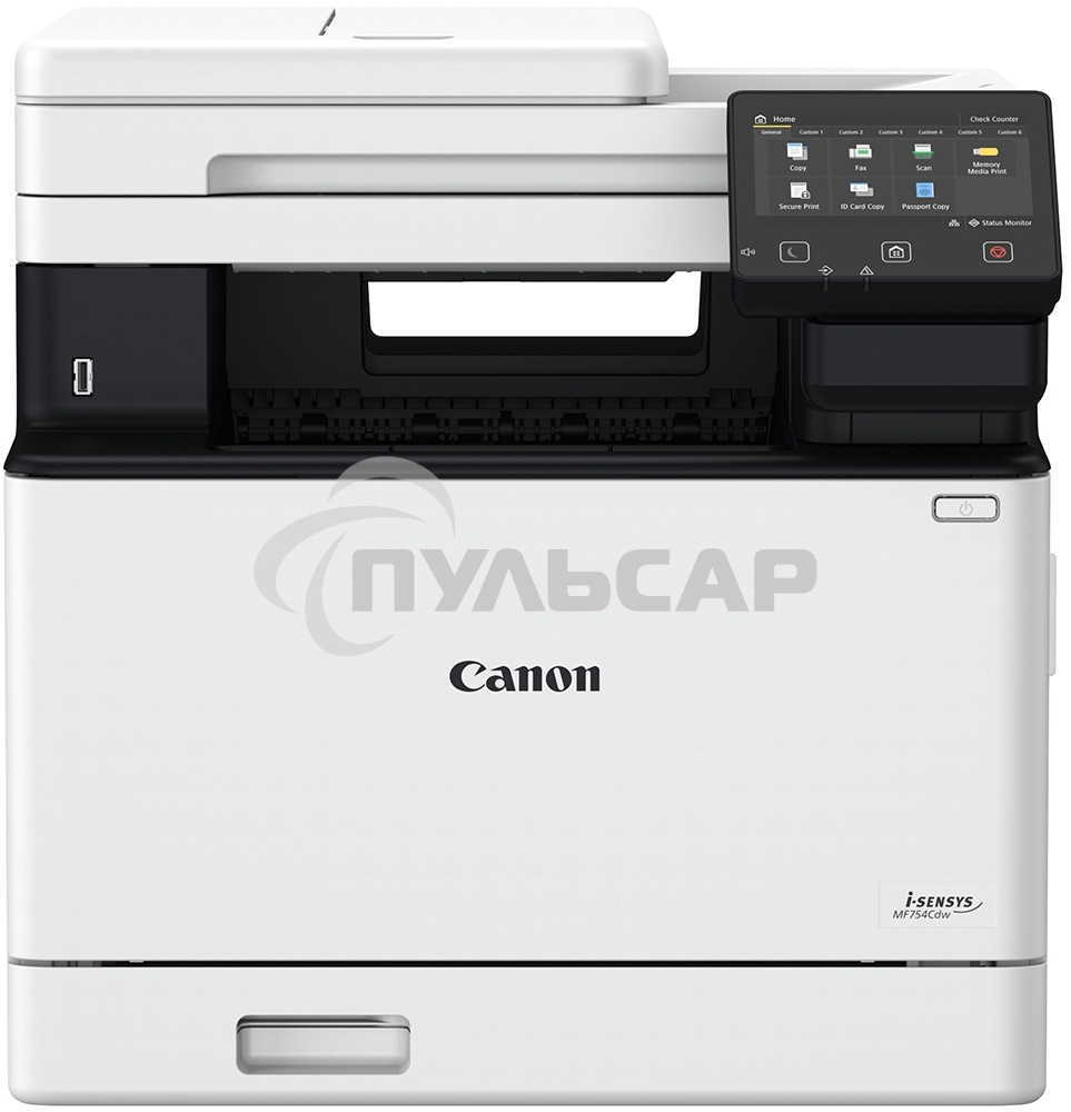 МФУ лазерное Canon i-Sensys Colour MF754Cdw (5455C009), А4, цветное, печ. 33 стр/мин., скан. до 50 стр/мин., 1200 x 1200 dpi (печать) 600x600dpi (скан.), USB, RJ-45, Wi-Fi, BlueTooth, Air Print, Mopria