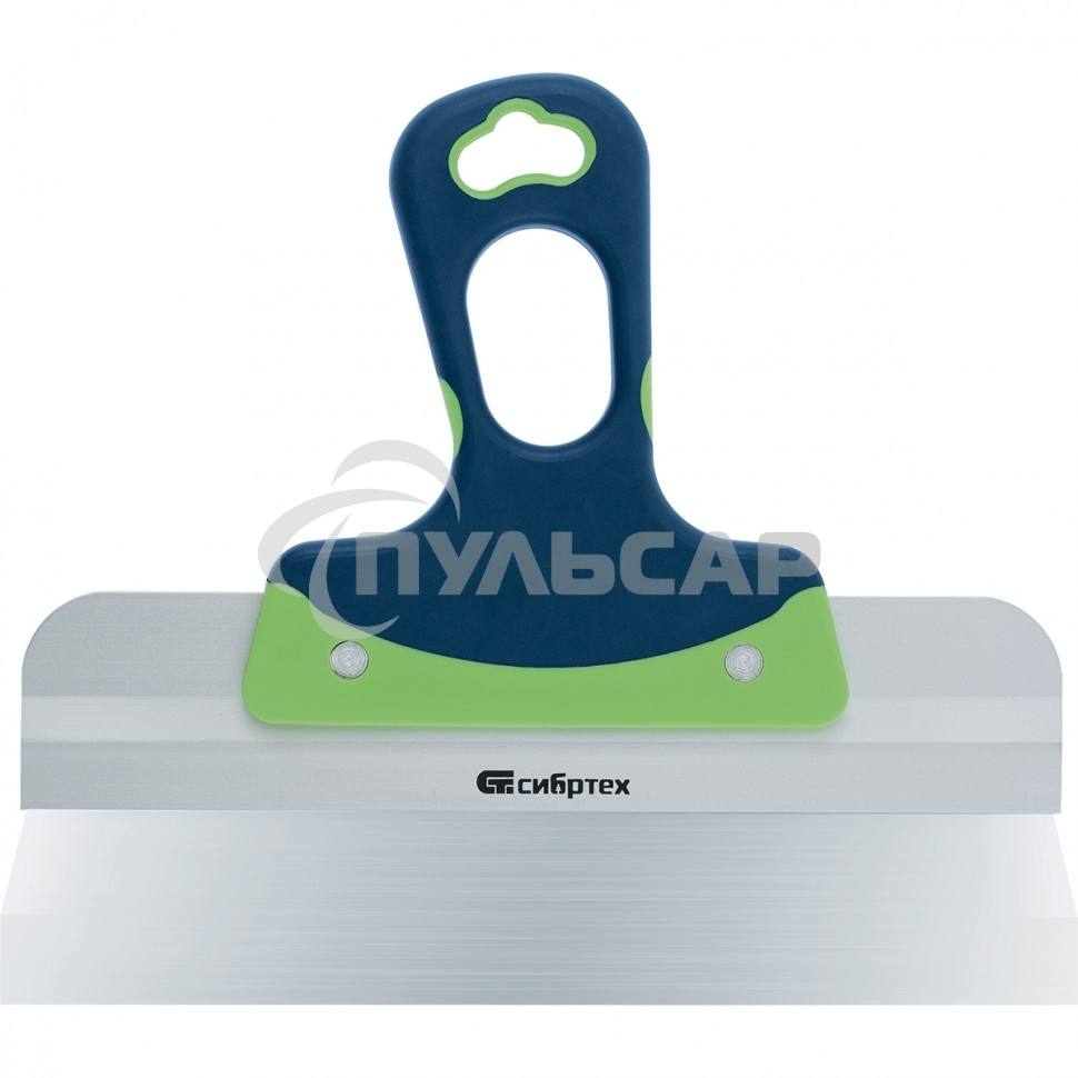 Шпатель фасадный СИБРТЕХ, нержавеющая сталь, 450 мм, 2-компонентная ручка 85577