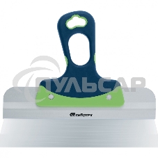 Шпатель фасадный СИБРТЕХ, нержавеющая сталь, 450 мм, 2-компонентная ручка 85577 Шпатель фасадный СИБРТЕХ, нержавеющая сталь, 450 мм, 2-компонентная ручка 85577