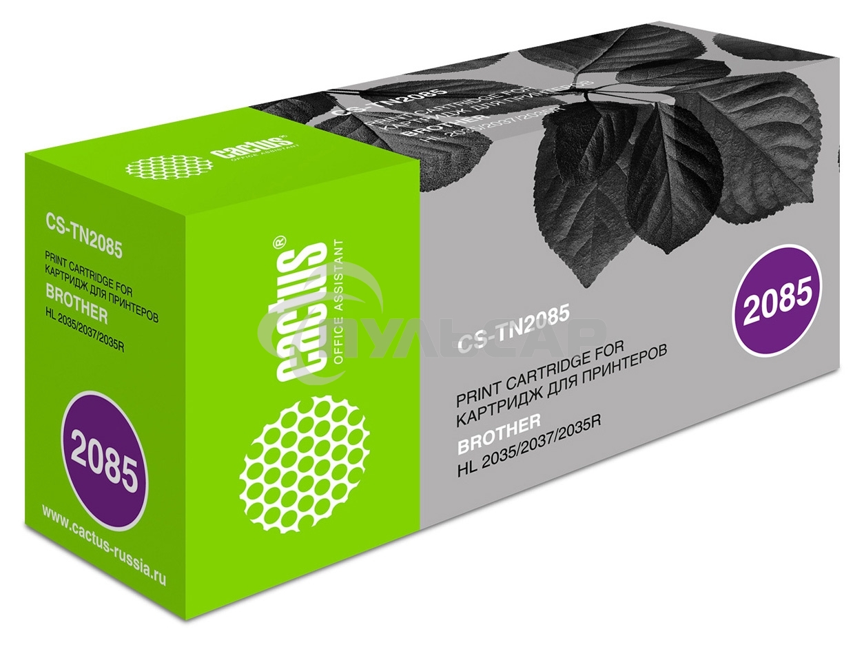 Картридж лазерный Cactus CS-TN2085 черный (1500 стр.) для Brother HL-2035R