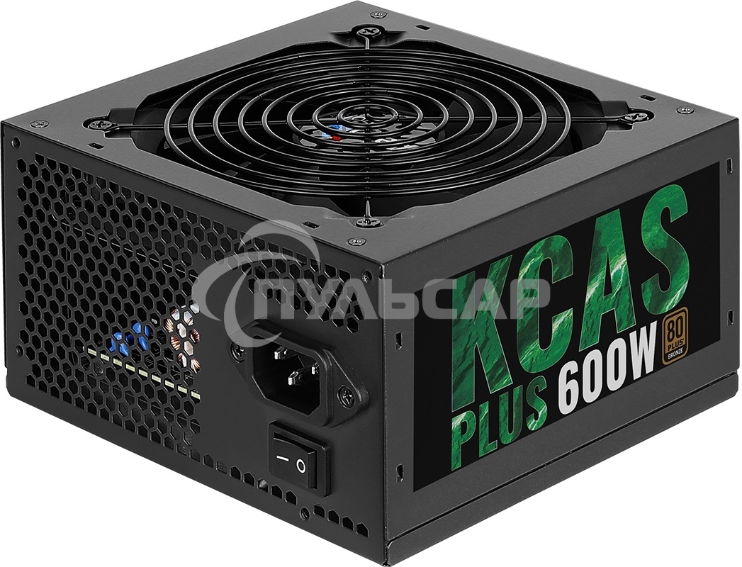 Блок питания Aerocool / Formula KCAS PLUS 600W, 600Вт, 80 PLUS Bronze, 120мм, черный