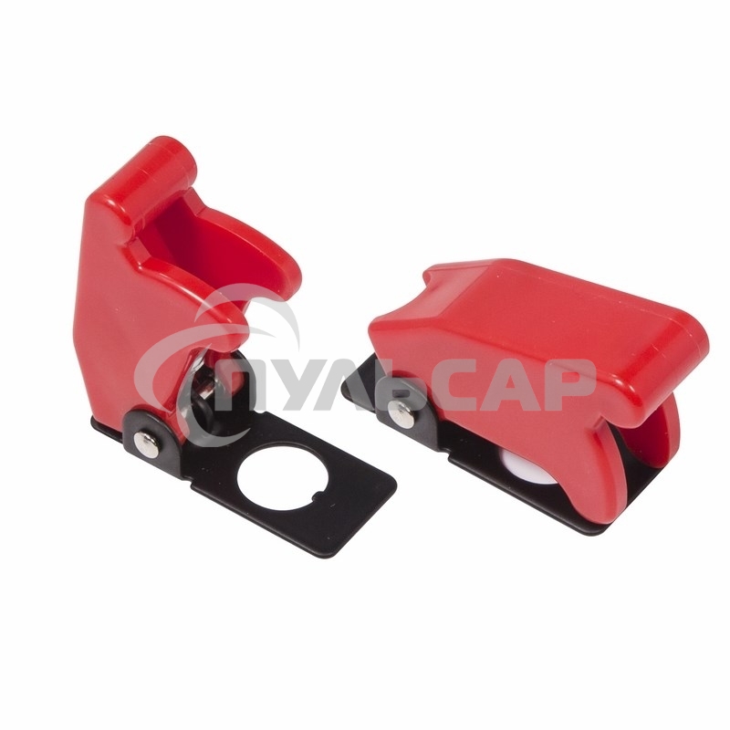 Защитная крышка для тумблеров типа KN и ASW красная Rexant