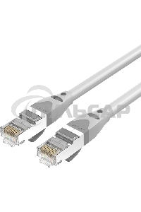 Патч-корд Vention прямой SFTP cat.6A, RJ45 - 0,5м. Серый