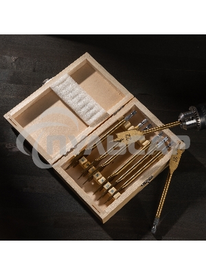 Набор сверл Matrix перовых по дереву, 10-12-14-16-18-20-22-25 мм 8 шт дерев,