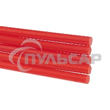 Клеевые стержни Rexant, Ø7 мм, 100 мм, красные, 6 шт., блистер