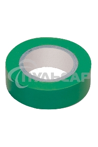 Изолента Iek UIZ-13-10-K06 0,13х15 мм зеленая 20 метров ИЭК