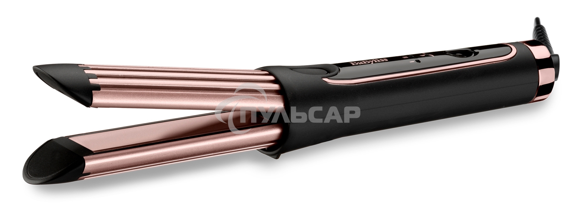 Щипцы Babyliss C112E макс.темп.:200С покрытие:кварц-керамическое черный