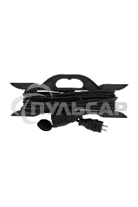 Удлинитель-шнур на рамке Rexant КГ 3х1.5, 10 м, морозостойкий, с/з, 16 А, 3500 Вт, IP44 (Сделано в России)