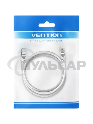 Патч-корд Vention прямой SFTP cat.6A, RJ45 - 0,5м. Серый