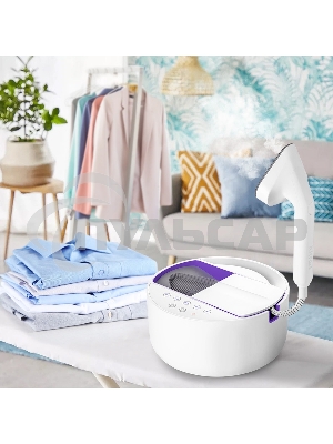 Отпариватель ручной Kitfort КТ-9110-1 2180Вт белый/фиолетовый