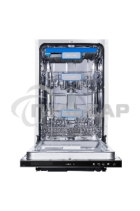 Встраиваемая посудомоечная машина Maunfeld MLP-08IM, черный, 44.8 см, 10 компл., 47 дБ, класс A++