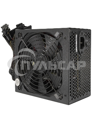 Блок питания CROWN CM-PS450W PRO (ATX, 450W, 80 PLUS SILVER 89%, APFC 20+4in 500мм, длина корпуса 140мм, FAN120, SATA*6, PATA*6, 4+4pin, 6+2pin PCI-E*4, кабель 1.2м, картонная упаковка)