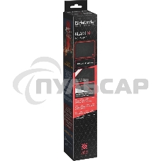 Игровой коврик Defenderчерный M 360x270x3 мм, ткань+резина