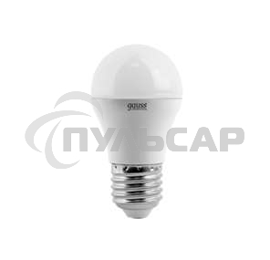 Лампа cветодиодная Gauss LED Elementary Globe 6W E27 4100K арт. 53226