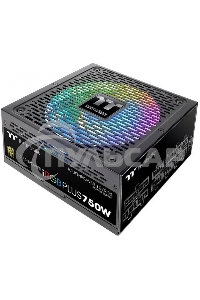 Блок питания Thermaltake Toughpower iRGb PLUS 750W RTL (PS-TPI-0750F3FDGE-1), 750Вт, 80 PLUS Gold, 140мм, модульный, черный