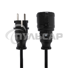 Удлинитель-шнур на рамке Rexant КГ 3х1.5, 10 м, морозостойкий, с/з, 16 А, 3500 Вт, IP44 (Сделано в России)