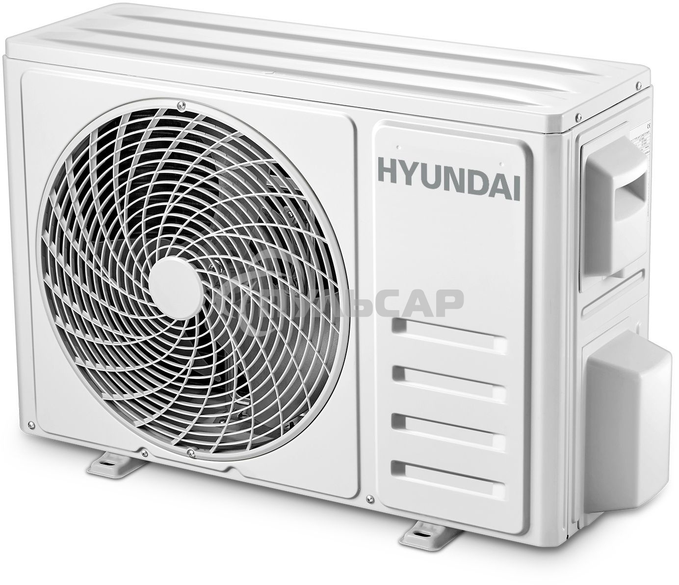 Кондиционер сплит-система Hyundai HAC-24i/T-PRO инвертор, 24000 BTU, 70 м², 31/47 дБ, охлаждение, обогрев, осушение, белый