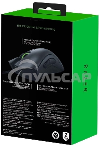 Мышь проводная Razer DeathAdder Essential черный, 6400 dpi, USB, кнопки - 5