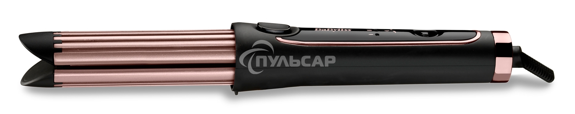 Щипцы Babyliss C112E макс.темп.:200С покрытие:кварц-керамическое черный